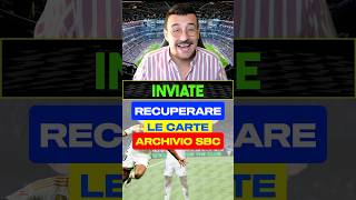 Archivio SBC Come recuperare le carte inviate fc25 fc sbc packopening fut ultimateteam wl [upl. by Roth775]