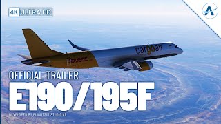 FSS  Embraer E190195 Freighter  Microsoft Flight Simulator Official Trailer [upl. by Oina]