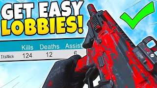 How to AVOID SBMM and Get EASY LOBBIES in Warzone 3 Modern Warfare 3 COD MW3 no sbmm [upl. by Zarger]