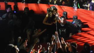 Selena Gomez  Who SaysSpeech Seattle WA at the Key Arena [upl. by Gunner113]