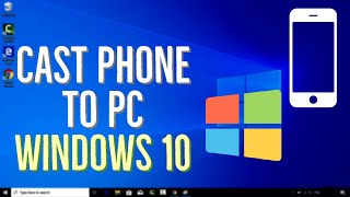 How to Cast Phone to Windows 10 PC [upl. by Adnalra]