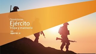 Oposiciones Ejército Tropa y marinería  MasterD [upl. by Grete]