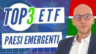 Mercati emergenti conviene investirci Ti svelo i 3 migliori ETF [upl. by Boykins]