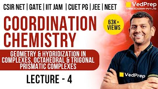 Coordination Chemistry 4  Geometry amp Hybridization in Complexes  VBT  CSIR NET  GATE  IIT JAM [upl. by Billen440]