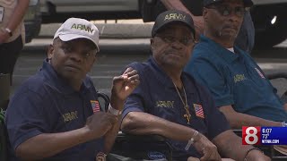 Meriden ceremony honors veterans [upl. by Otilopih853]