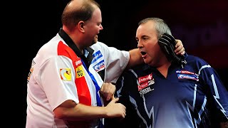 Clash of two legends🎯 Phil Taylor vs Raymond van Barneveld  World Championship 2013 Highlights [upl. by Nylram]