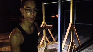 How to Build A Freestanding Pull Up Bar [upl. by Enisaj]