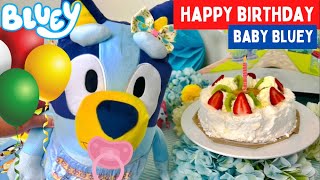 🥳 Baby Bluey’s Pavlova‼️🎂  Pretend Play with Bluey Toys  Disney Jr  ABC Kids [upl. by Graubert]