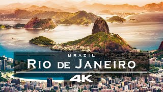 Rio de Janeiro Brazil 🇧🇷  by drone 4K [upl. by Cynthia425]