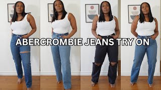 Abercrombie curve love jeans  Try on haul  Yray Ideh [upl. by Egbert]