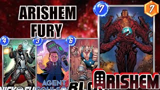 ARISHEM IS PHENOMENAL Arishem Fury Marvel Snap [upl. by Orozco409]