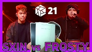 Sxin vs Frosty  GBB 21  Reaccion [upl. by Santiago]