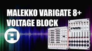 Sound Demo Malekko Varigate 8 Voltage Block [upl. by Waring]