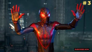 SPIDERMAN MILES MORALES PS5 Walkthrough Gameplay Part 3  Roxxon Going To Kill Miles  PS5 [upl. by Anaj]