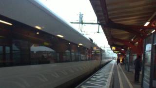 X31 passing Eslöv in full speed  Tåg  Train [upl. by Aaren567]