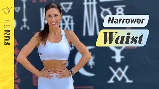 Quick WaistTrimming Bodyweight Exercises for Busy Women  FUNfitt with Susanayabar [upl. by Arahsat336]