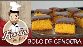 Bolo de Cenoura  A Doce Cozinha de Dani Noce 03 [upl. by Peppel]