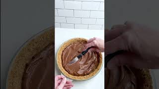 Chocolate Pudding Pie with Graham Cracker Crust [upl. by Ispep]