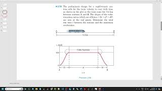 Engineering Mechanics Dynamics 8th Edition Chapter 2 Question 56 [upl. by Herwick]