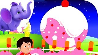 Ice Cream  Nursery Rhyme with Lyrics [upl. by Elyc]