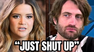 Maren Morris Husband Goes Off on Haters After She Quits Country Music [upl. by Hoi]