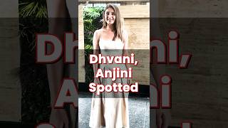 Dhvani amp Anjini Dhawan is at Film Promo Events  BollywoodandBuzz bollywood celebrity shorts [upl. by Rab]