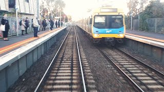 Drivers View Upfield to North Melbourne [upl. by Nimoynib635]