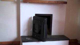 Installing the insert stove [upl. by Dulci]