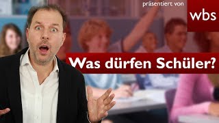 20 Dinge die Schüler nicht dürfen aber trotzdem machen  Rechtsanwalt Christian Solmecke [upl. by Imeon231]