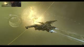 Serpentis Fleet Shipyar 1010 Golem EVE Online [upl. by Hanahsuar]