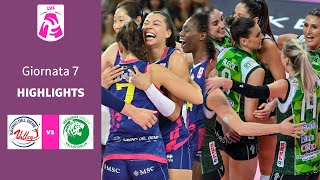 Scandicci  Vallfoglia  Highlights  7 Giornata Campionato 2324  Lega Volley Femminile [upl. by Yorel159]