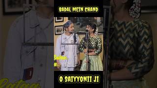 ❤️O Saiyyonii ji ❤️Badal mein chand payri lageshortsvideo himeshreshammiya [upl. by Oiznun]