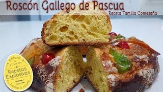 Roscón Gallego de Pascua  Receta familiar  paso a paso [upl. by Irfan540]