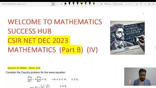 CSIR NET DEC 2023 MATHEMATICS PART B IV [upl. by Maxwell]