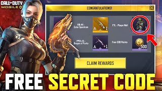 NEW Get Free Epic Character  New Redeem Code  Free COD Points amp more  COD Mobile Event Season 2 [upl. by Anaujat]