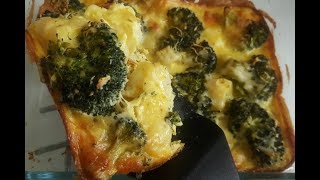 كراتان البروكولي و البطاطسمن ألذ ما يكون gratin de brocoli et pdt [upl. by Donahoe]