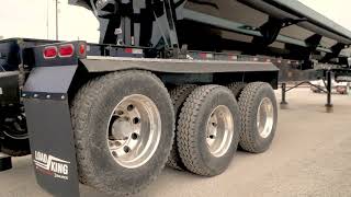 Load King 3528 3 Side Dump Trailer [upl. by Fiden113]