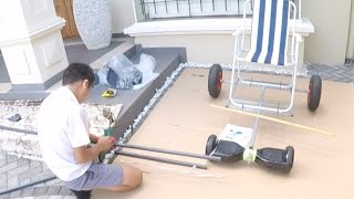 PersonalProject  BUILDING HOVERBOARD POWERED GOKART [upl. by Suivatnom345]