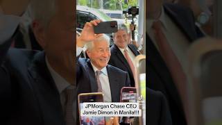 JPMorgan Chase CEO Jamie Dimon in Manila jpmorganchase ceo jamiedimon jamiedimoninmanila [upl. by Marelya]