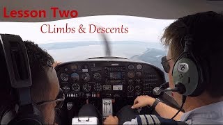 Flying Lesson Two  Climbs and Descents [upl. by Okoyik]