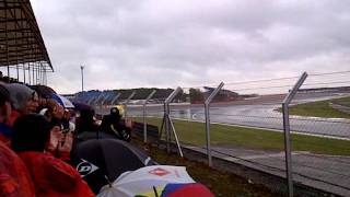 Moto GP silverstone 2011 simoncelli crash [upl. by Acnaib452]