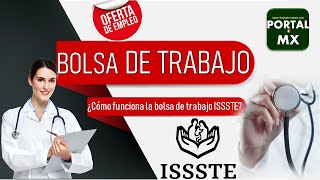 🔰 Bolsa de trabajo ISSSTE 20222023 POSTUALATE ✅ Requisitos BENEFICIOS Documentación [upl. by Corbett]