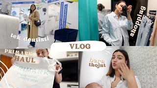 Nje kredi vetem per dhembet Shkoj te dentisti Primark Haul amp bej thonjte  vlog  ALBJONA [upl. by Strephon]