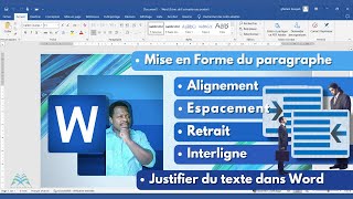 METTRE EN FORME LES PARAGRAPHES DANS MICROSOFT WORD manyangaword microsoftword formationword [upl. by Tuneberg]