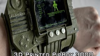 3D Printed PipBoy 3000 [upl. by Acinahs140]