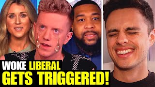 Woke Liberal FREAKS OUT After Entire Panel MISGENDERS Dylan Mulvaney… [upl. by Sweeney208]