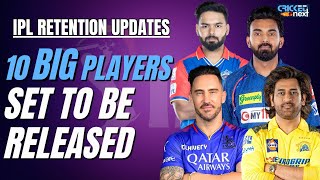 IPL Retention Updates  Big Players To Be Released  KL Rahul  Rishabh Pant  Sheryas Iyer  MSD [upl. by Quintessa]