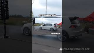 Golf GTI vs Bora GLI arrancones [upl. by Jessa826]