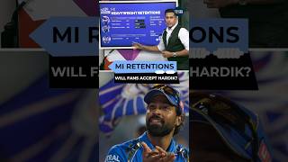 Mumbai Indians Retained Players 2025 Will Rohit Continue with MI ipl2025 iplretention ytshorts [upl. by Anassor415]