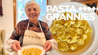 Celebrate Christmas with Giulias cappelletti  Pasta Grannies [upl. by Wilsey]